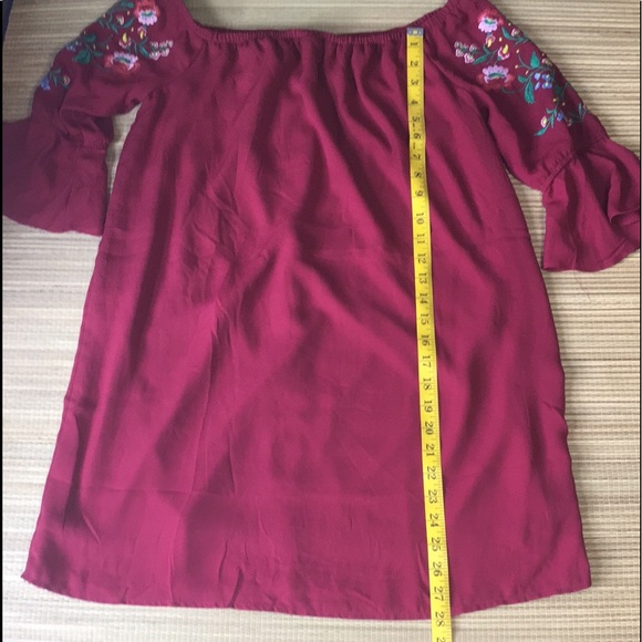 BLUEH CIEL EMBROIDERED Women’s Blouse Size S - Picture 7 of 16